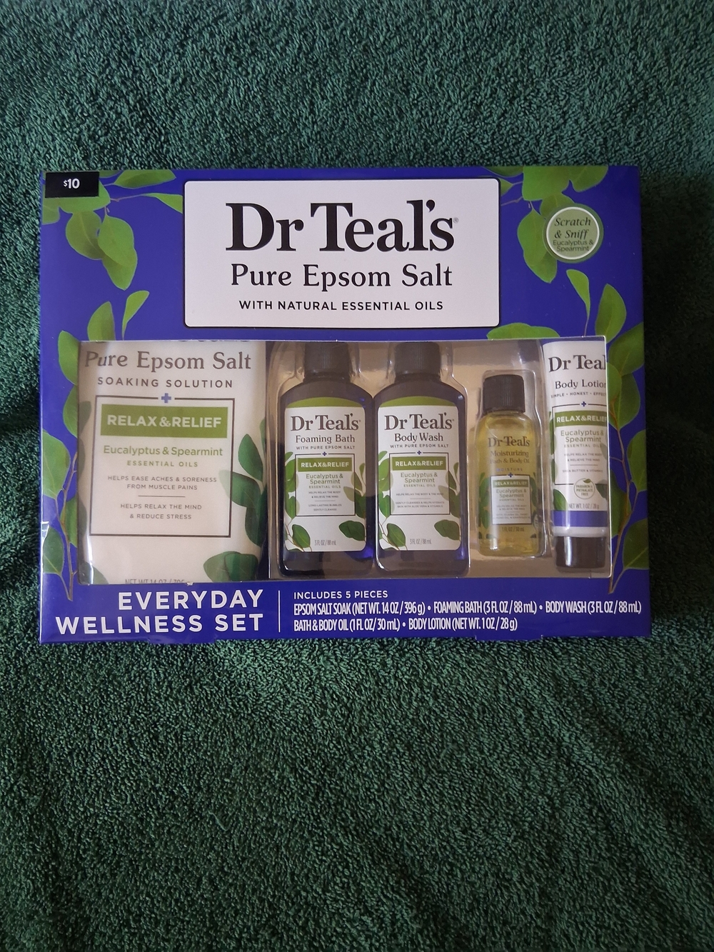 Relax & Relief Everyday Wellness Set - Purple & Green